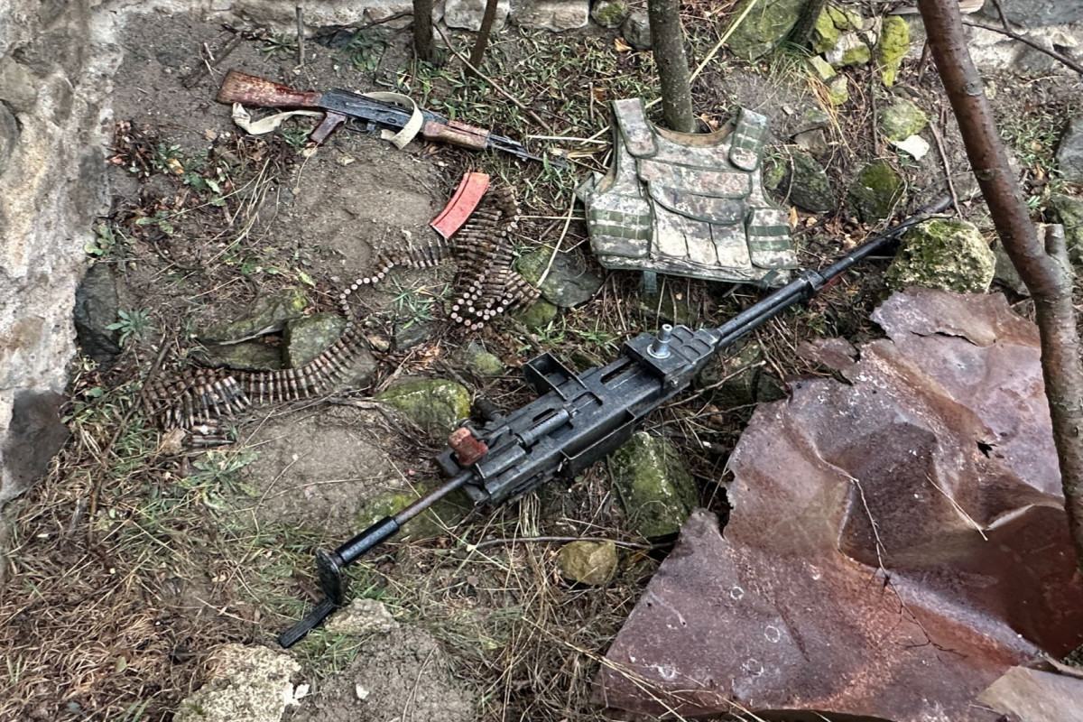 В Губадлинском районе найдены оружие и боеприпасы