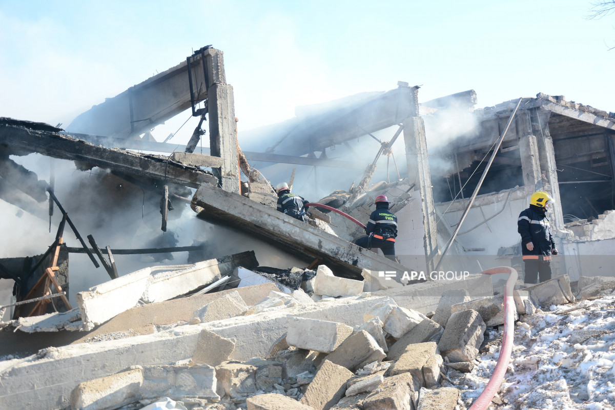 В Баку число погибших в результате пожара в цехе достигло 7-ФОТО -ВИДЕО -ОБНОВЛЕНО 13 