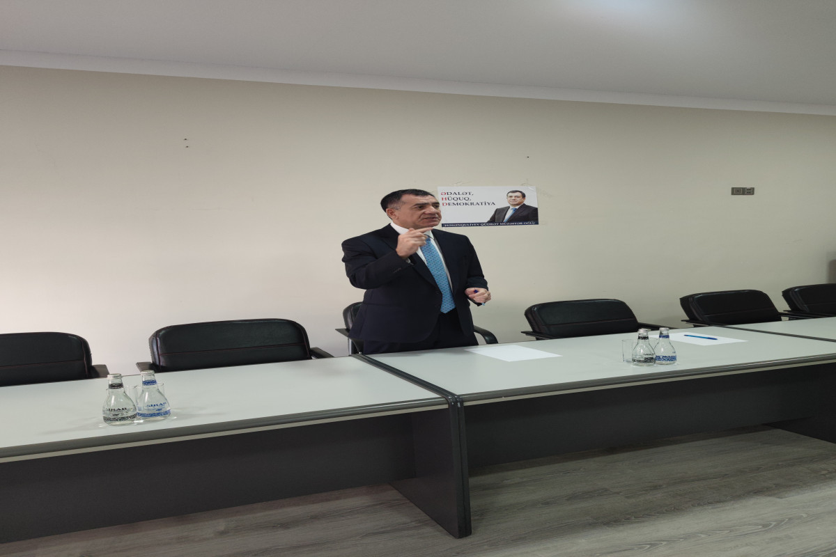 ®  Кандидат в президенты Гудрат Гасангулиев встретился с избирателями Хатаинского района