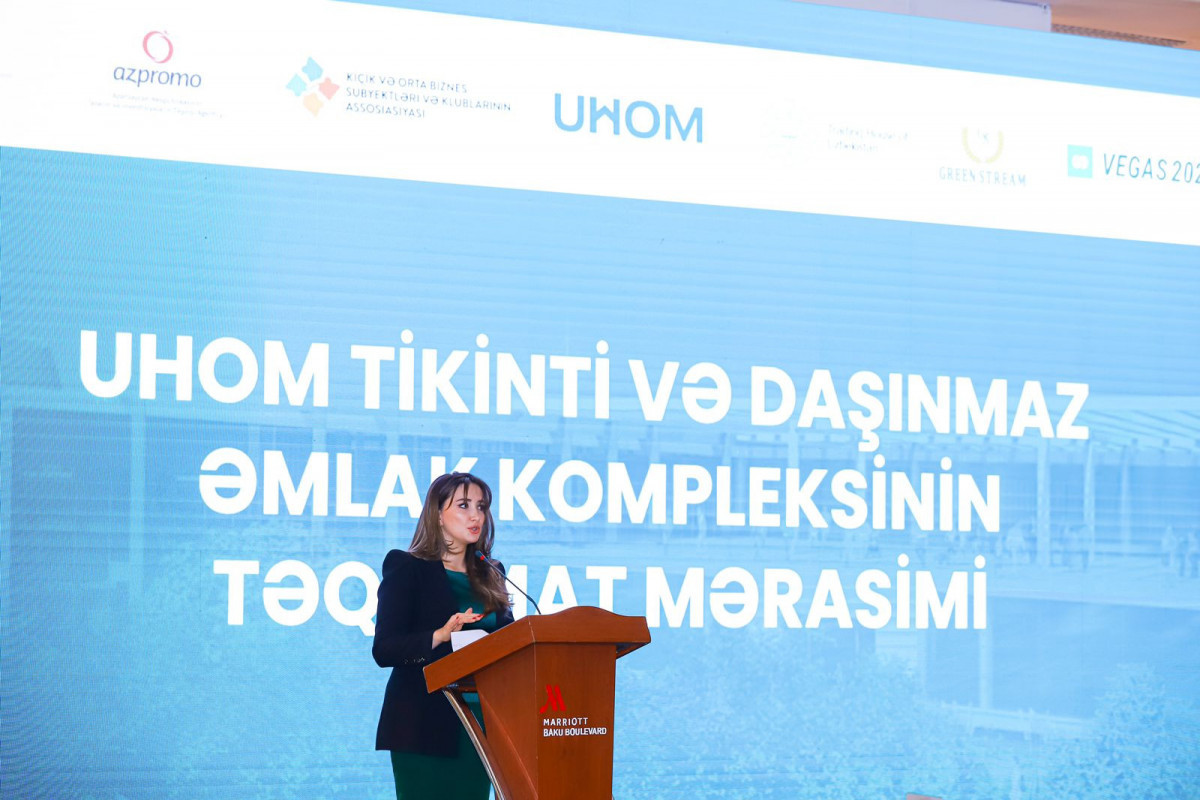 В Баку состоялась презентация комплекса Строительства и Недвижимости UHOM-ФОТО -ВИДЕО 