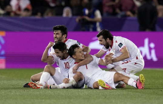 Сборная Таджикистана вышла в четвертьфинал Кубка Азии по футболу