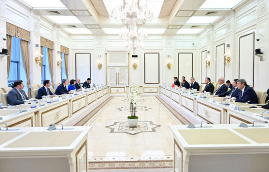 Спикер Милли Меджлиса Азербайджана встретилась с Хулуси Акаром