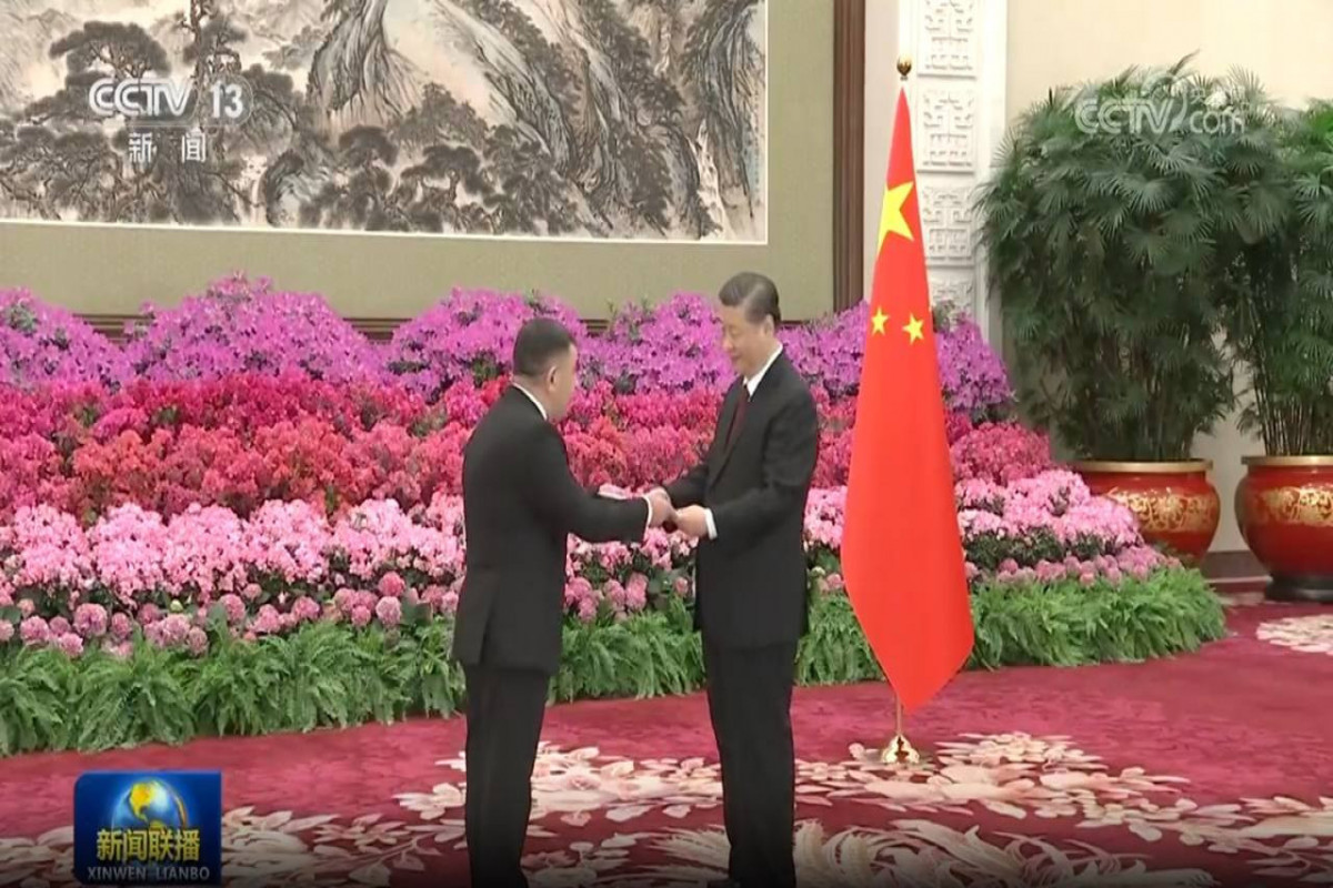 Лидер Китая принял верительные грамоты посла Азербайджана - ФОТО 
