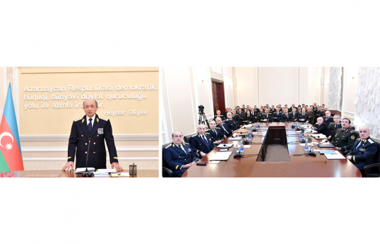 В Министерстве юстиции Азербайджана состоялось расширенное заседание коллегии