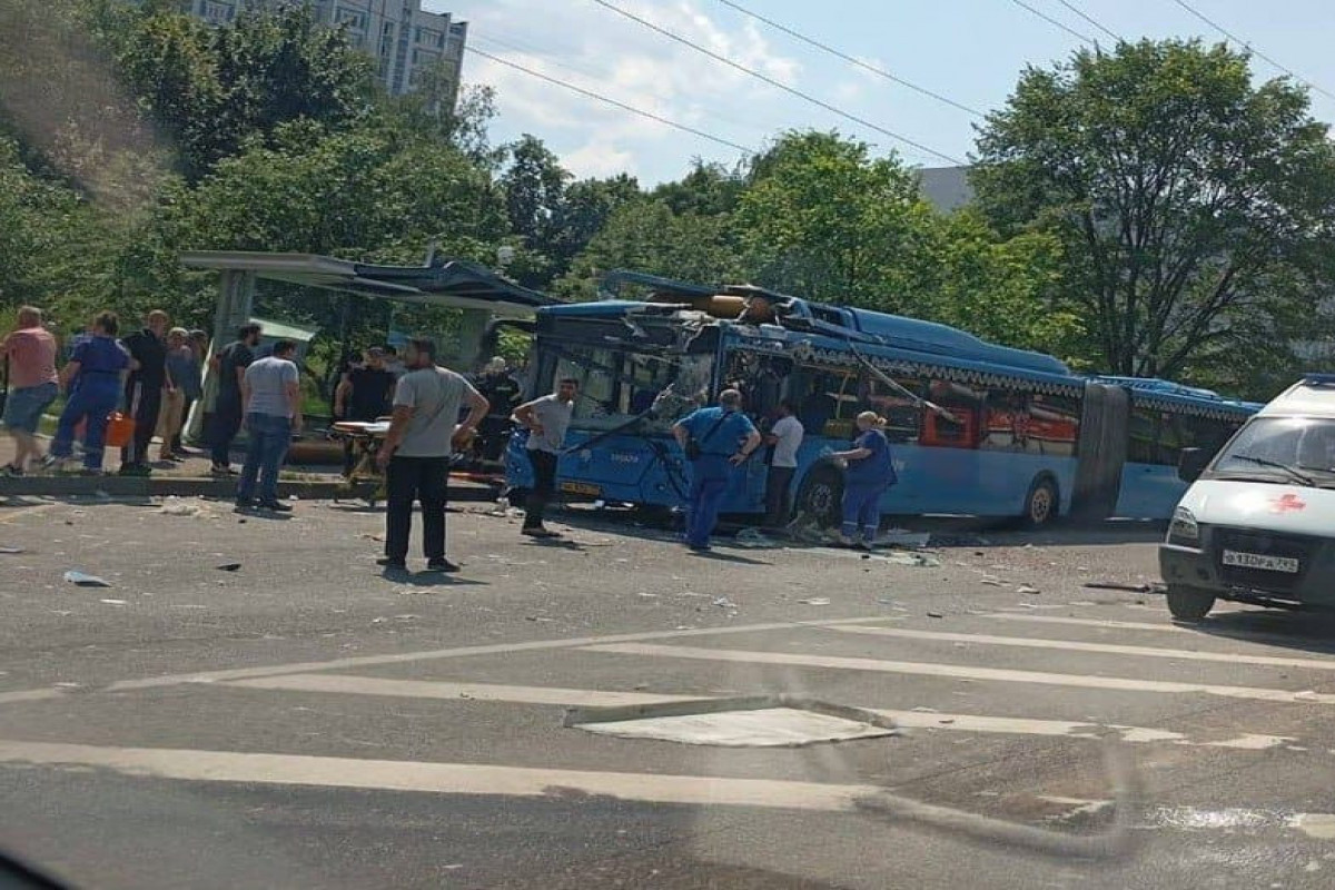 В Москве произошел взрыв в автобусе, пострадали водитель и пассажир - ФОТО 