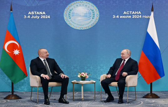 Ильхам Алиев, Владимир Путин