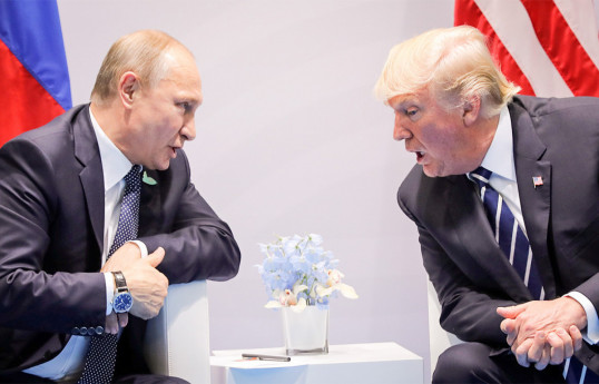 Владимир Путин, Дональд Трамп