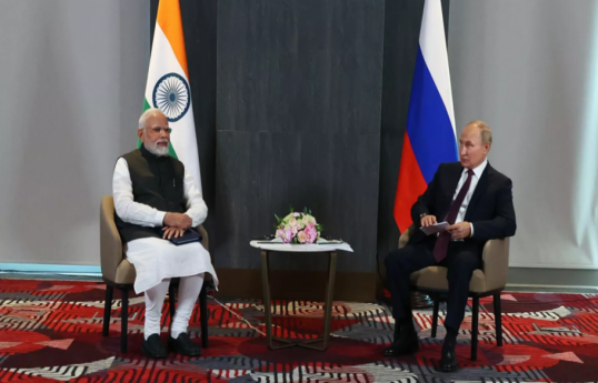 Владимир Путин, Нарендра Моди