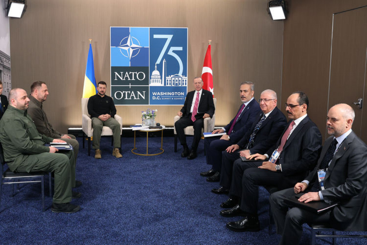 Эрдоган встретился с президентом Украины Владимиром Зеленским