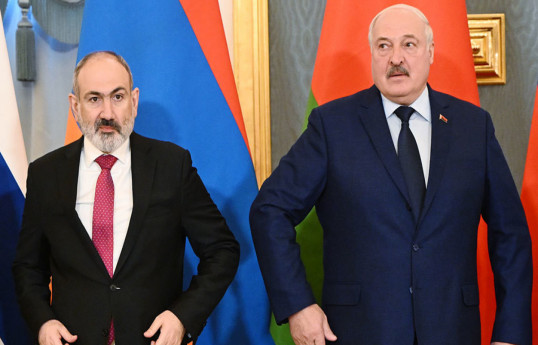 Никол Пашинян, Александр Лукашенко