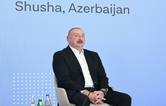 Президент Ильхам Алиев