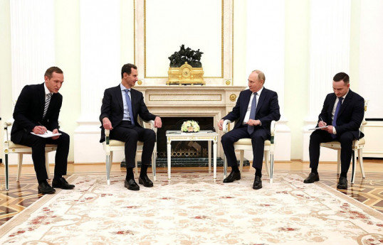 Владимир Путин, Башар Асад