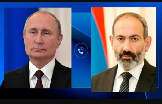 Путин обсудил с Пашиняном восстановление разрушенной во время наводнения в Армении железной дороги