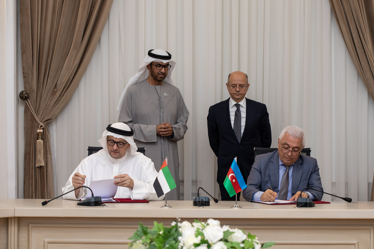 Азербайджан и Masdar подписали соглашения по «зеленой» энергетике