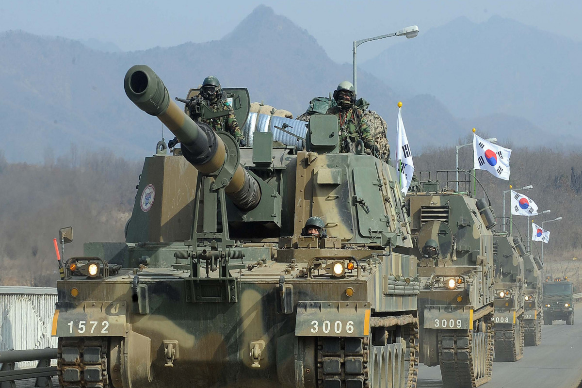 Южная Корея намерена начать артиллерийские учения на границе с КНДР