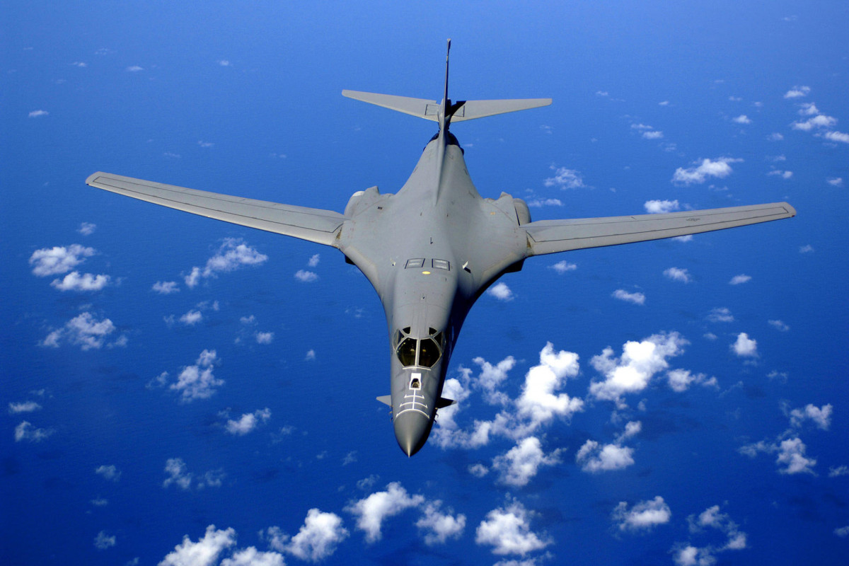 США применили бомбардировщик B-1B в учениях в Южной Корее