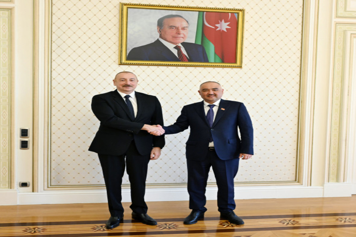 Президент Ильхам Алиев, Нурланбек Шакиев