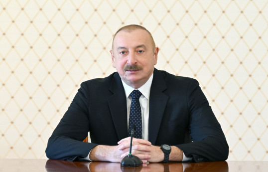 Президент Ильхам Алиев