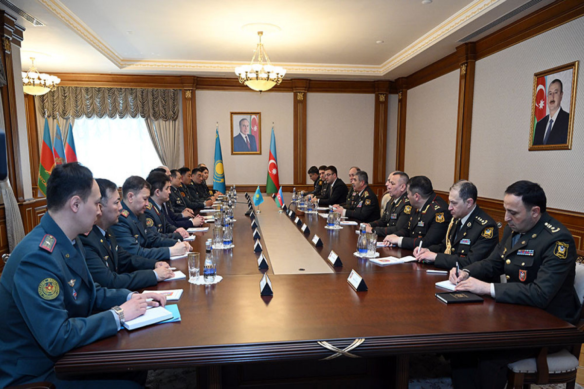 Азербайджан и Казахстан подписали  документ о военном сотрудничестве - ВИДЕО 