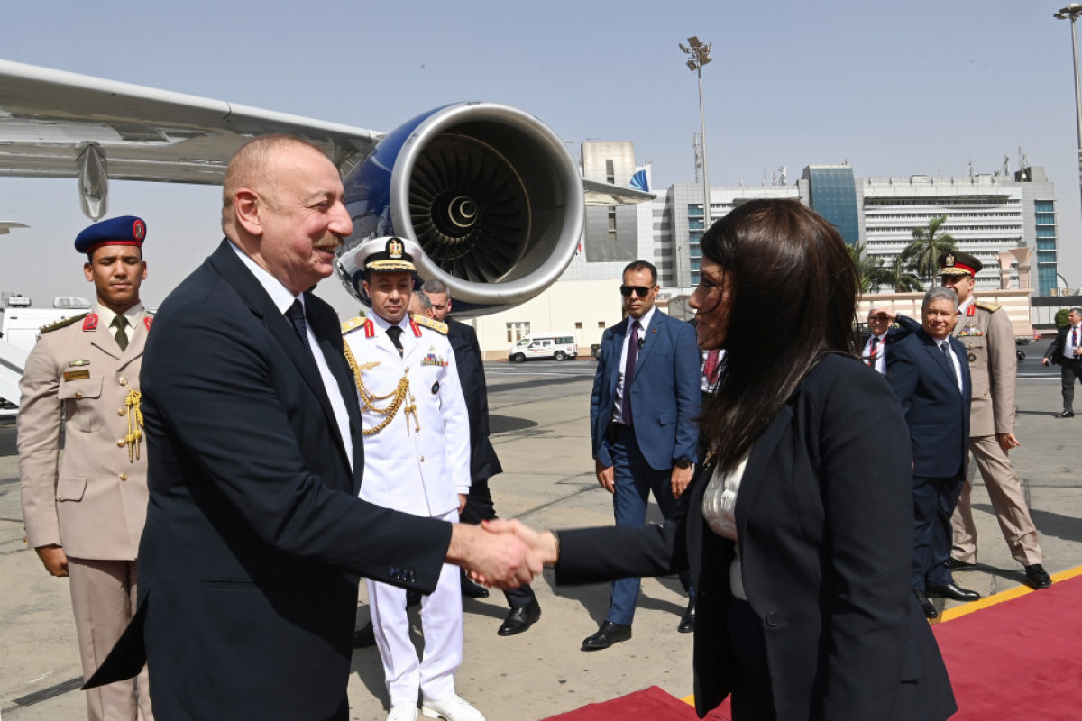 Завершился официальный визит Президента Азербайджана в Египет