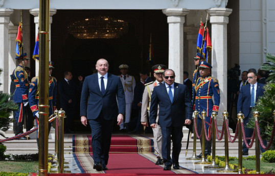 Президент Ильхам Алиев, Президент Абдель-Фаттах ас-Сиси