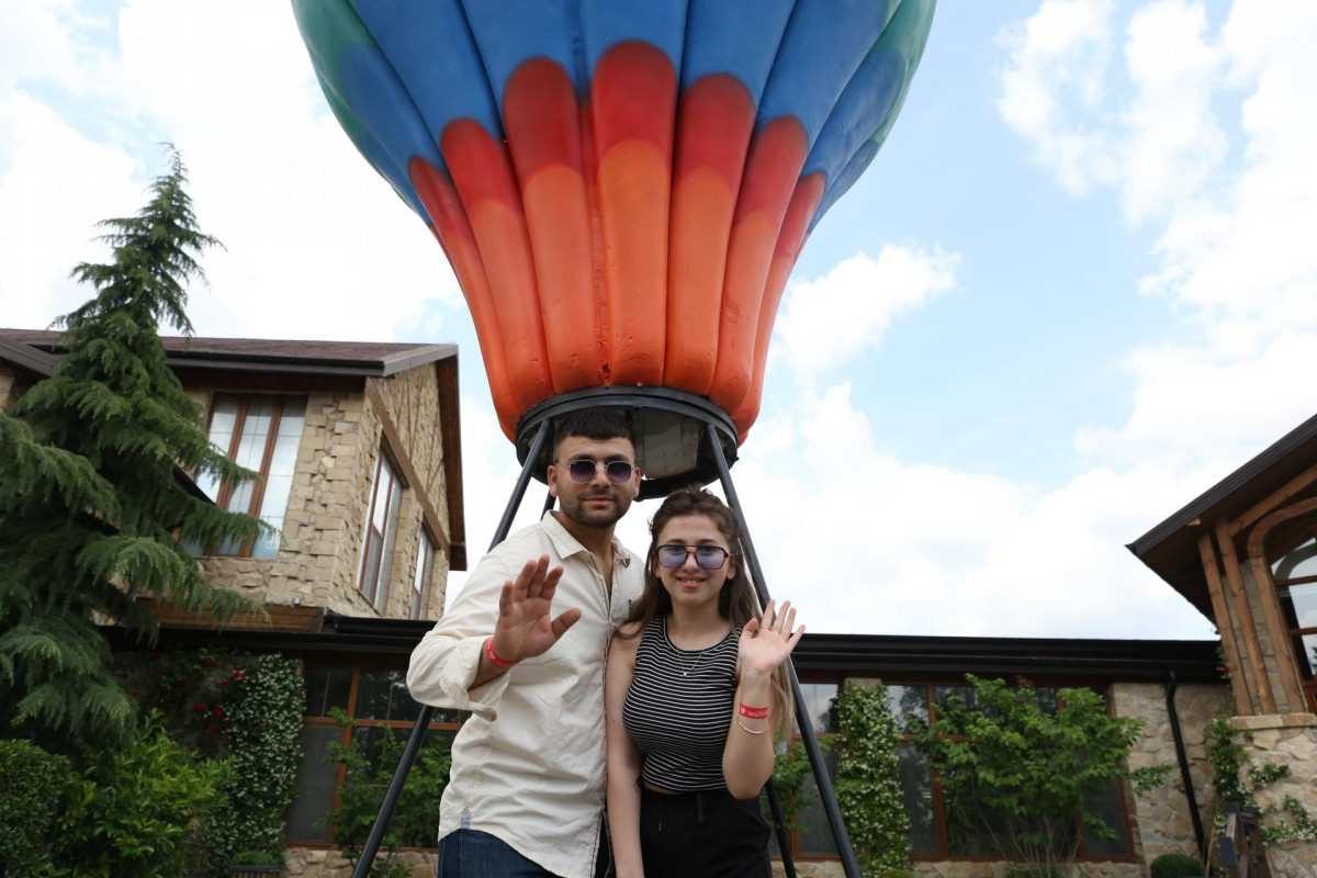 Фестиваль воздушных шаров в Шамахы
