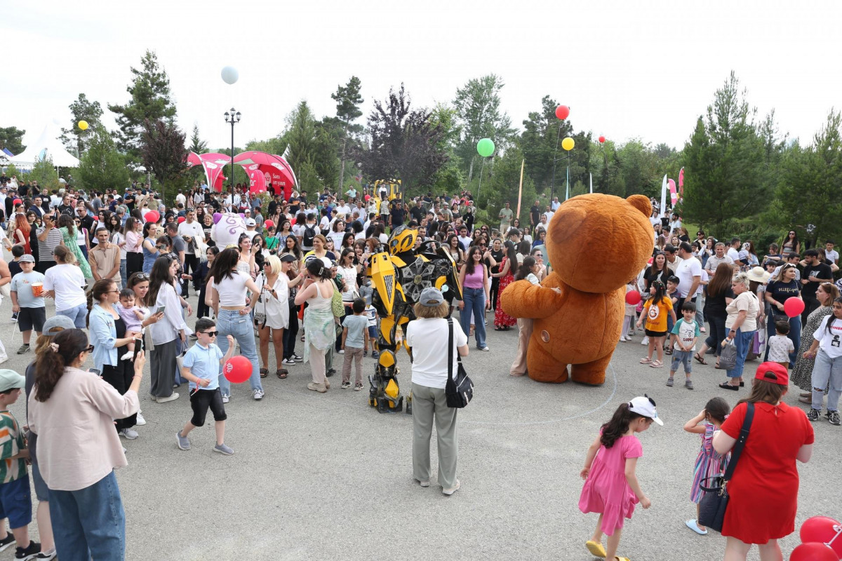 Фестиваль воздушных шаров в Шамахы