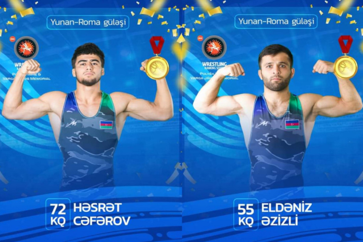 Два борца из Азербайджана стали победителями рейтингового турнира