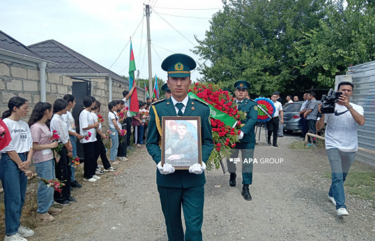 Похоронен майор ГПС Азербайджана, погибший в результате удара молнии - ФОТО -ОБНОВЛЕНО 