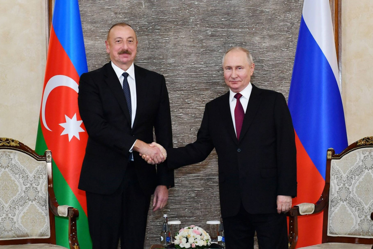 Ильхам Алиев, Владимир Путин