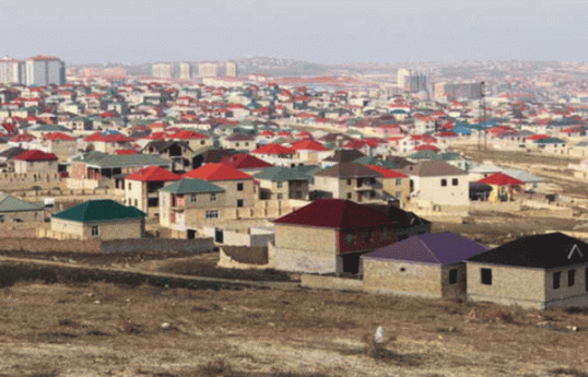В Азербайджане будет разработана концепция в связи с самовольно построенных жилых массивов
