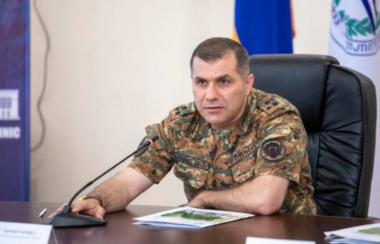 Замначальника Генштаба ВС Армении генерал-майор Артур Ероян