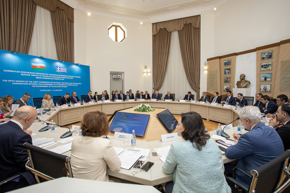 Состоялось 5-е заседание межправкомиссии между Азербайджаном и Грецией