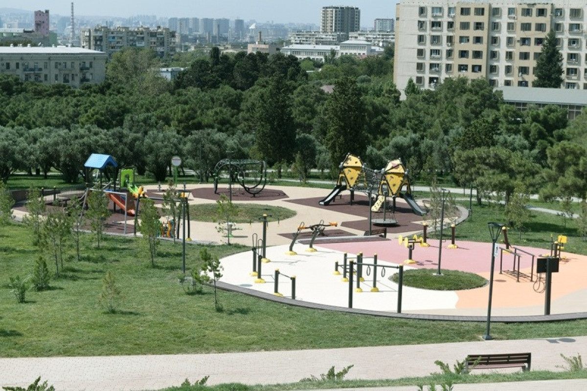 В Баку создаются новые парки - ФОТО 