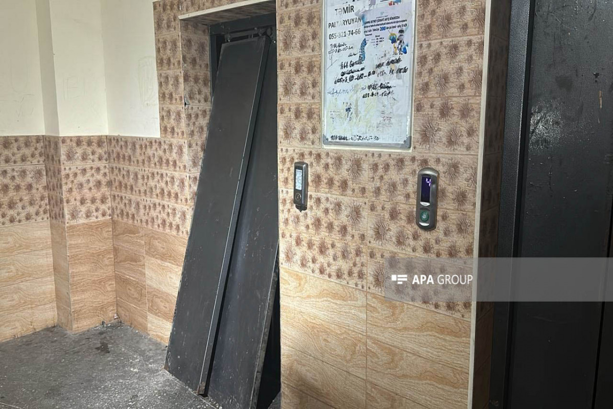 В Баку в многоэтажном жилом доме рухнул лифт, есть пострадавшие-ФОТО -ВИДЕО -ОБНОВЛЕНО 