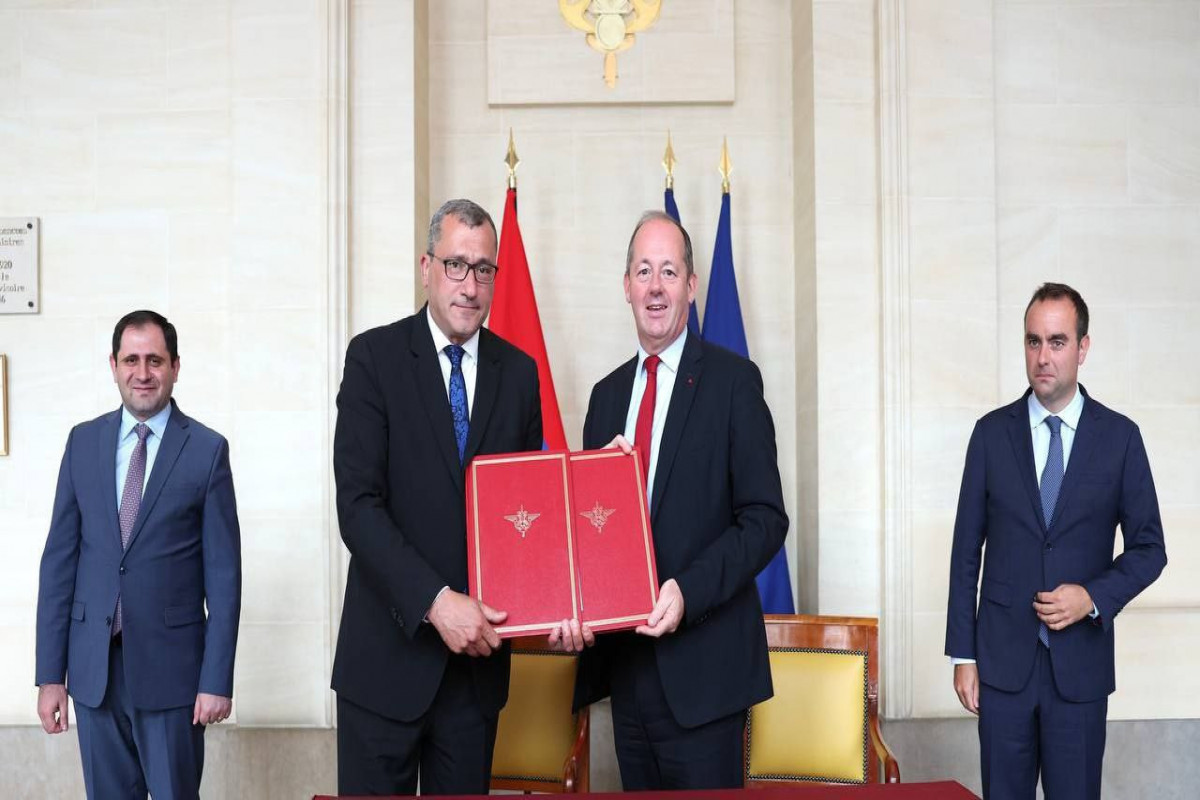 Подписано соглашение о военно-техническом сотрудничестве между Арменией и французской компанией