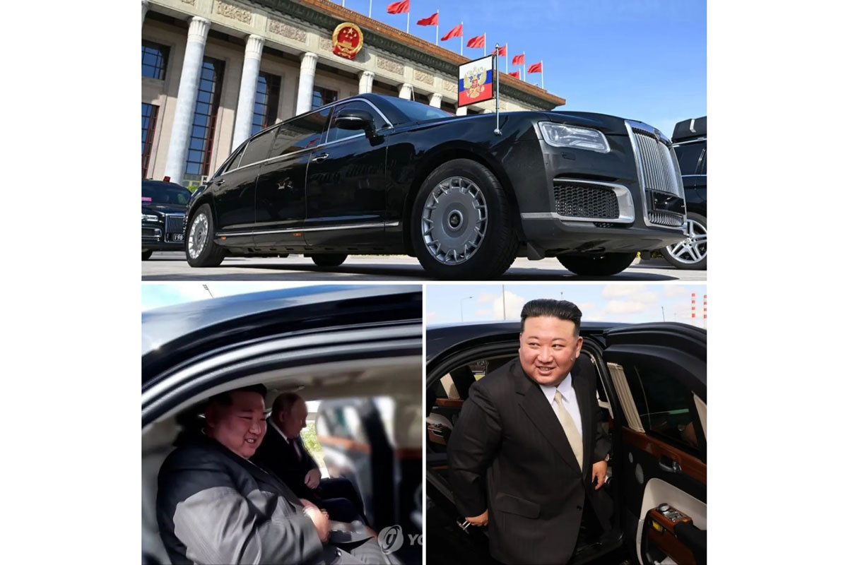 Путин подарил Ким Чен Ыну новый Aurus