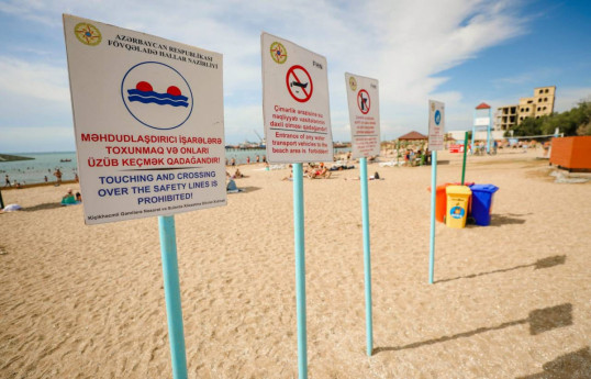 В Баку переданы в пользование образцовые общественные пляжи - ФОТО 