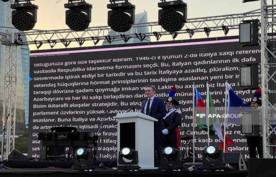 посол Италии в Азербайджане Лука ди Джанфранческо