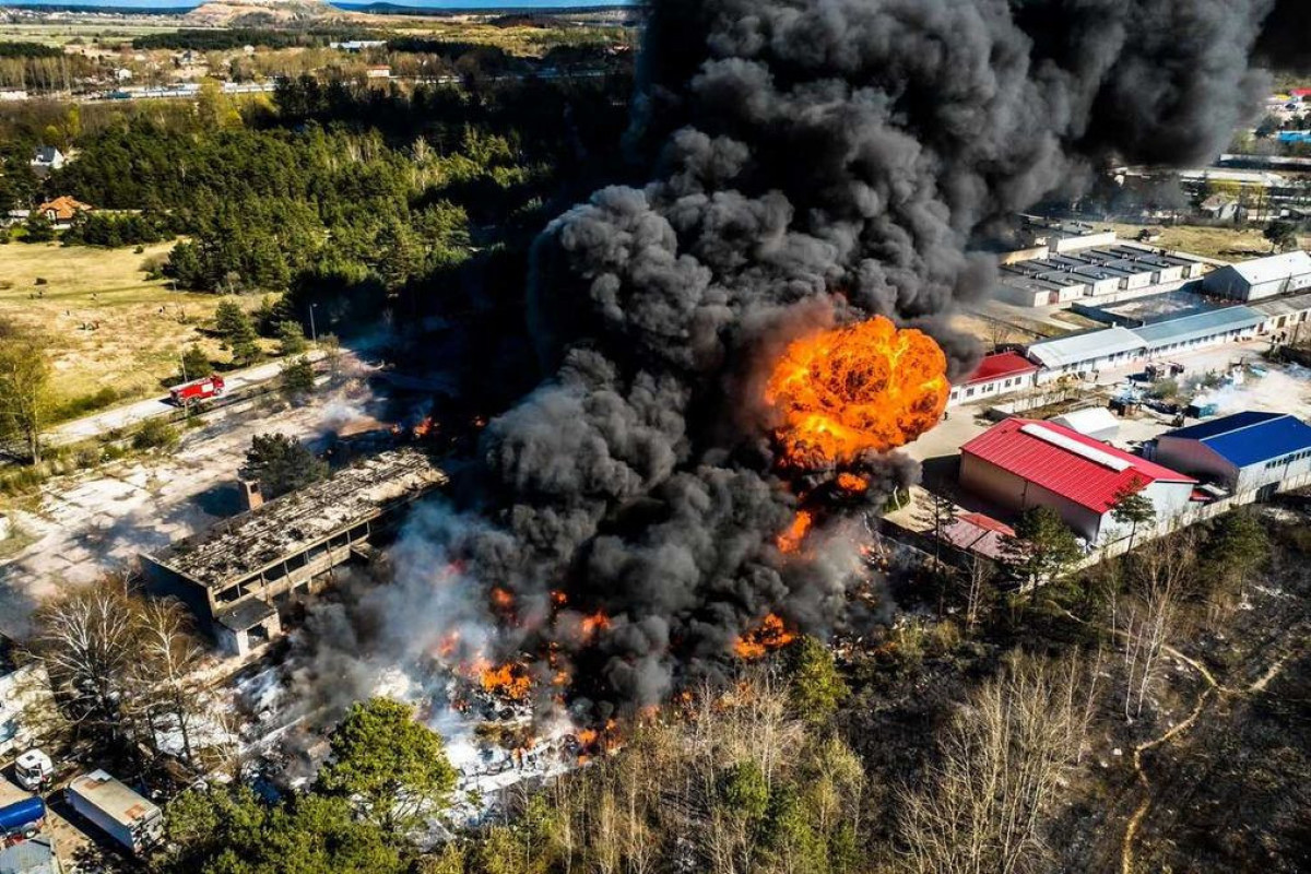 В Польше на азотном заводе произошёл взрыв