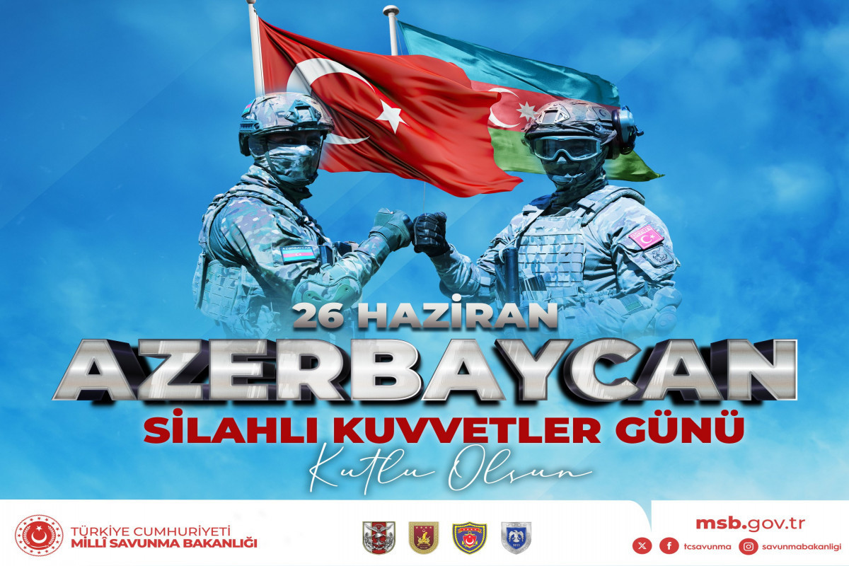 Минобороны Турции поделилось публикацией по случаю Дня Вооруженных Сил Азербайджана