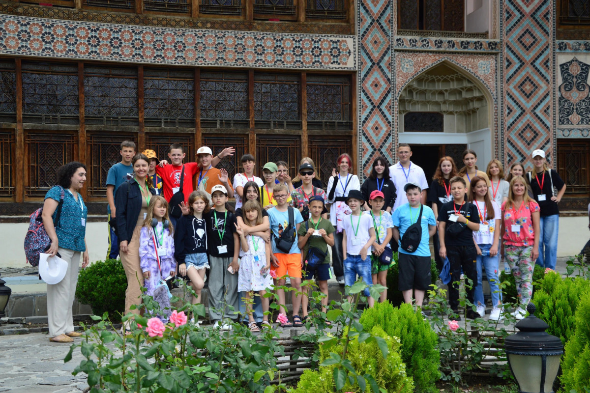 Для украинских детей был организован тур по Габале и Шеки