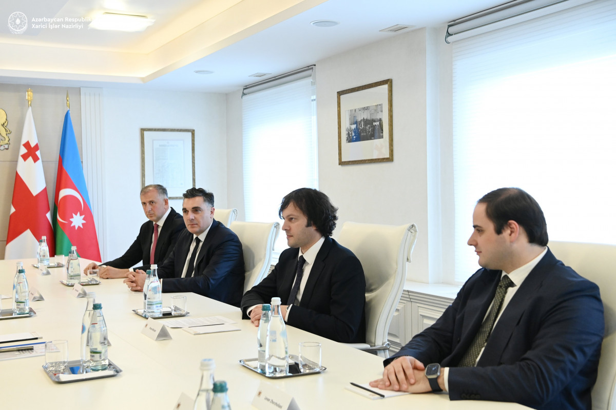 Глава МИД Азербайджана встретился с премьер-министром Грузии