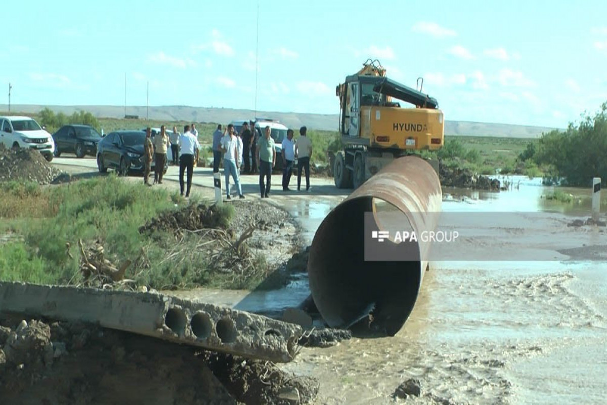 Уровень воды в Пирсаатском водохранилище Азербайджана достиг критического уровня-ФОТО 