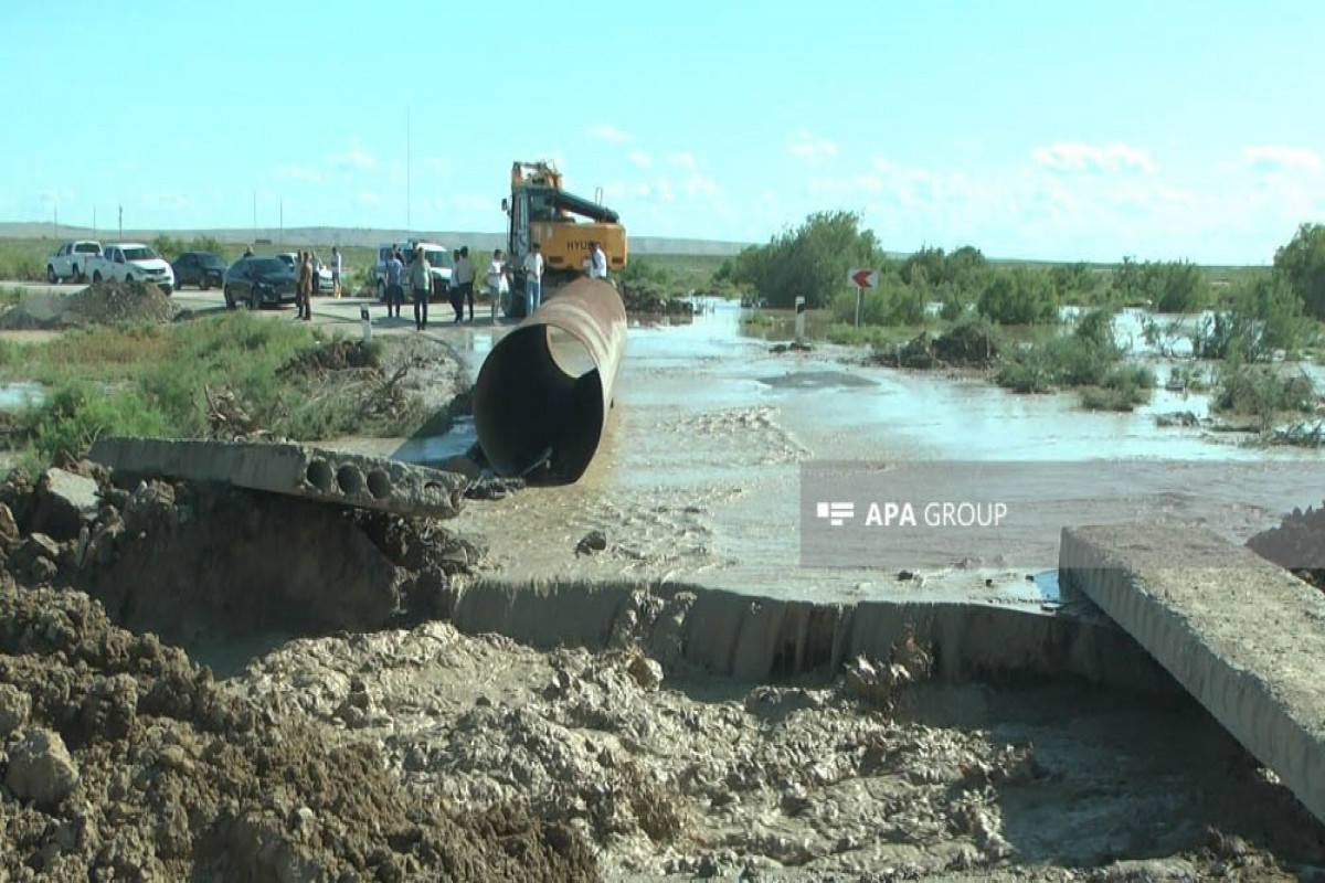 Уровень воды в Пирсаатском водохранилище Азербайджана достиг критического уровня-ФОТО 