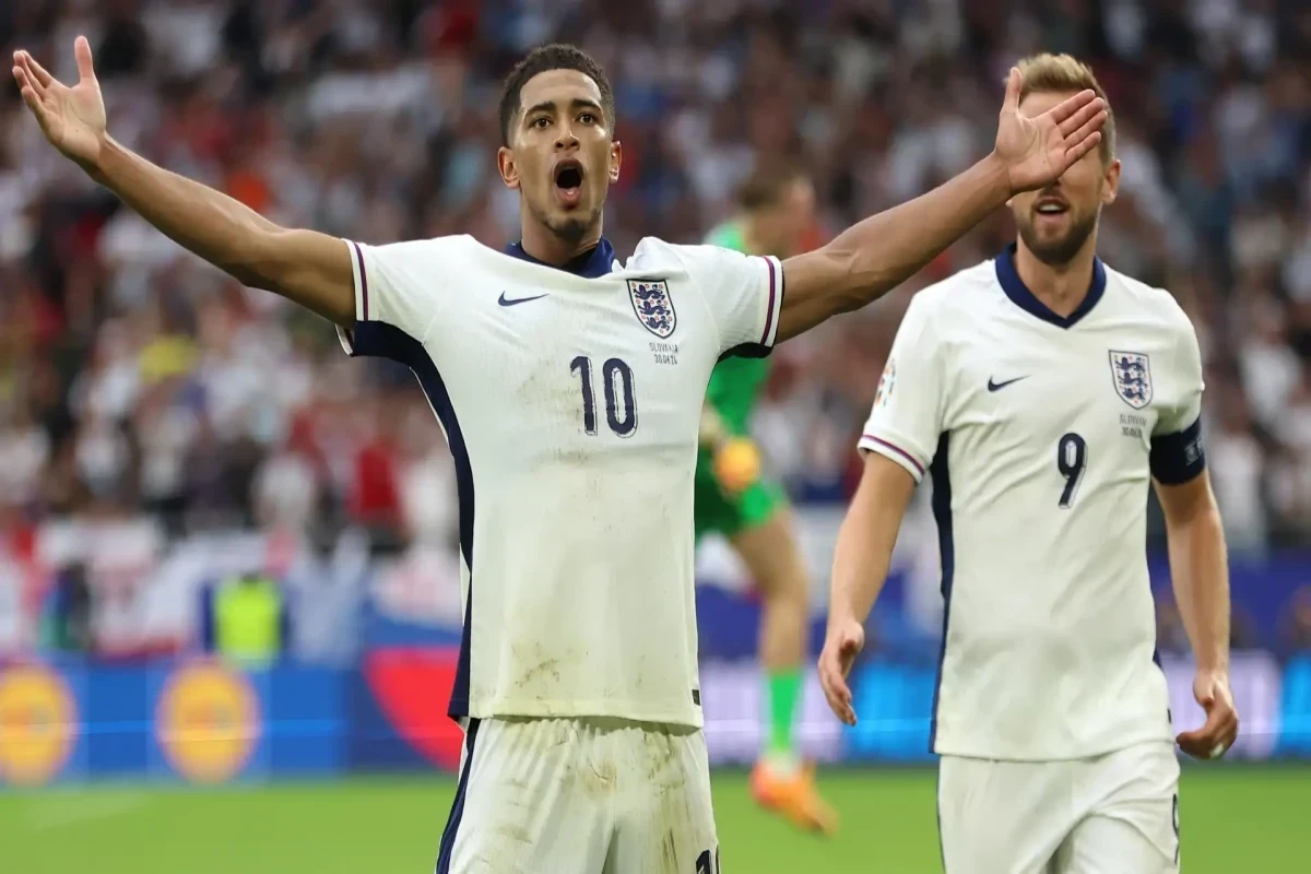 Англия с трудом обыграла Словакию и вышла на  1/4 финала Евро-2024