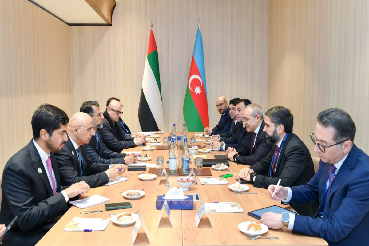 Обсуждены направления сотрудничества между Азербайджаном и ОАЭ в рамках COP29