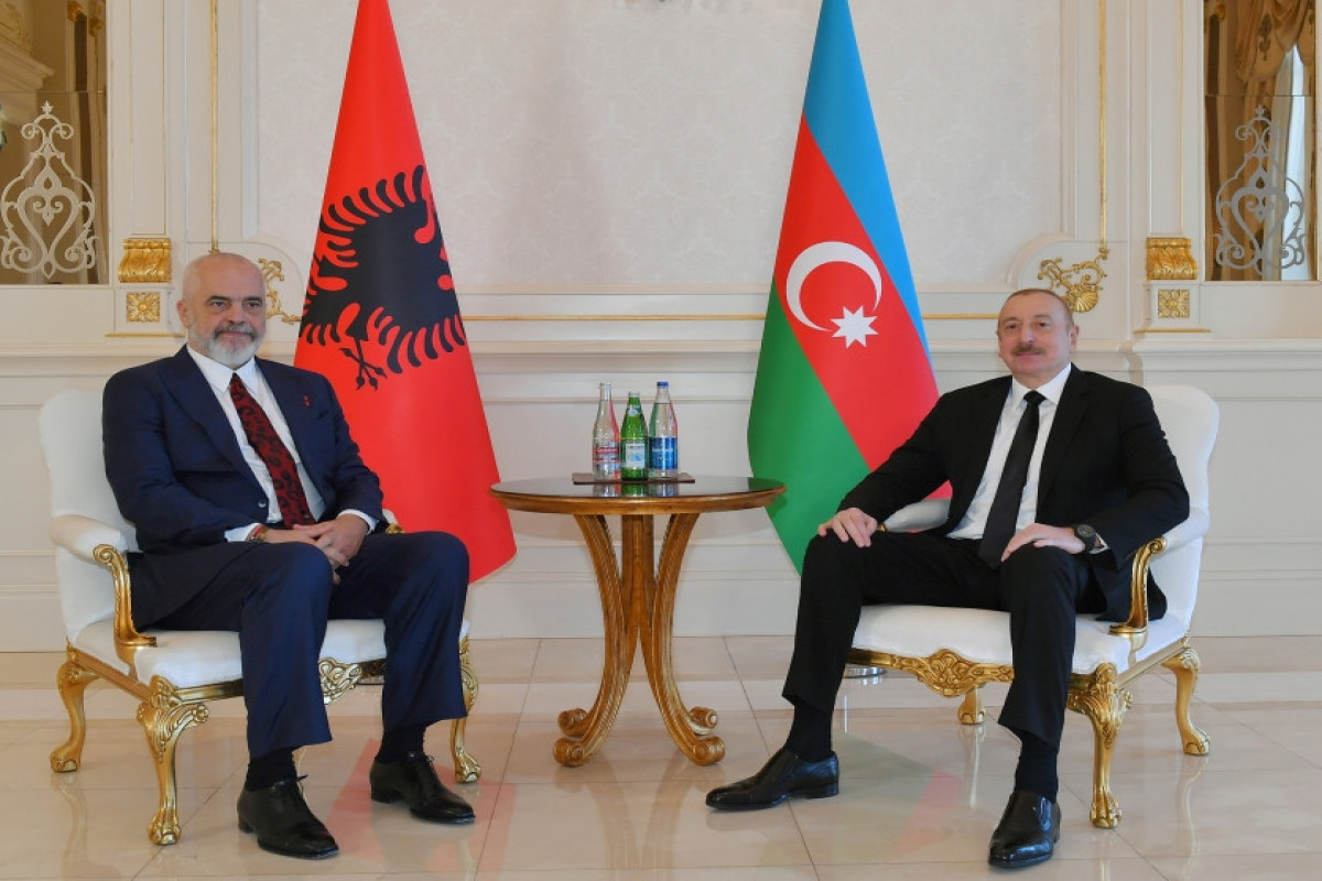 Состоялась встреча один на один Президента Ильхама Алиева с Эди Рамой -<span class="red_color">ОБНОВЛЕНО
