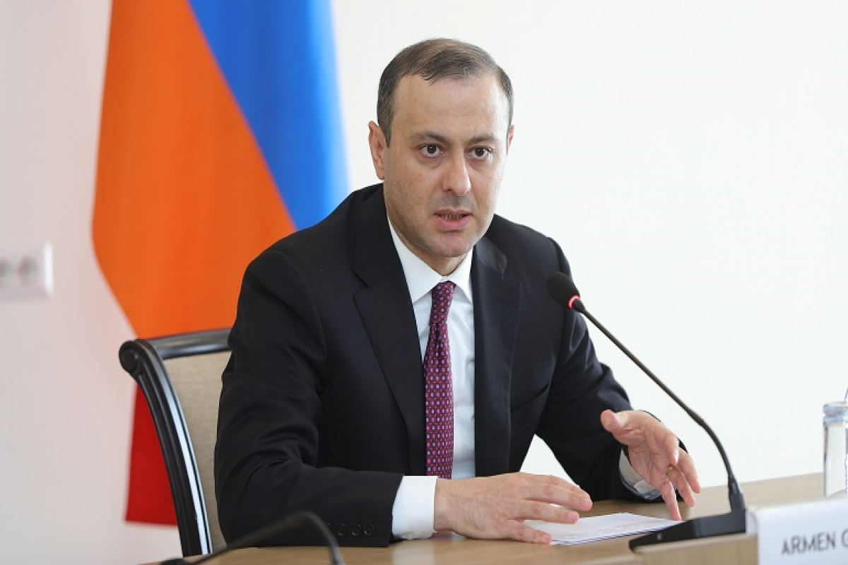 секретарь Совбеза Армении Армен Григорян