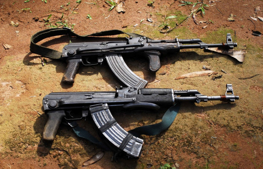 Вчера в Ханкенди были обнаружены 3 беспилотника и большое количество боеприпасов